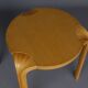 2 tabourets modèle X600 par Alvar Aalto pour Artek, 1960s