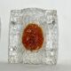 Mazzega, Mid-Century Modern Large Murano glass sconces. Set of two