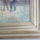 Painting, oil on canvas, Paris Place du Tertre Montmartre, signed Billings