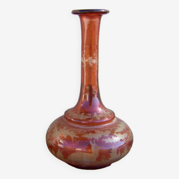 Small bohemian crystal vase