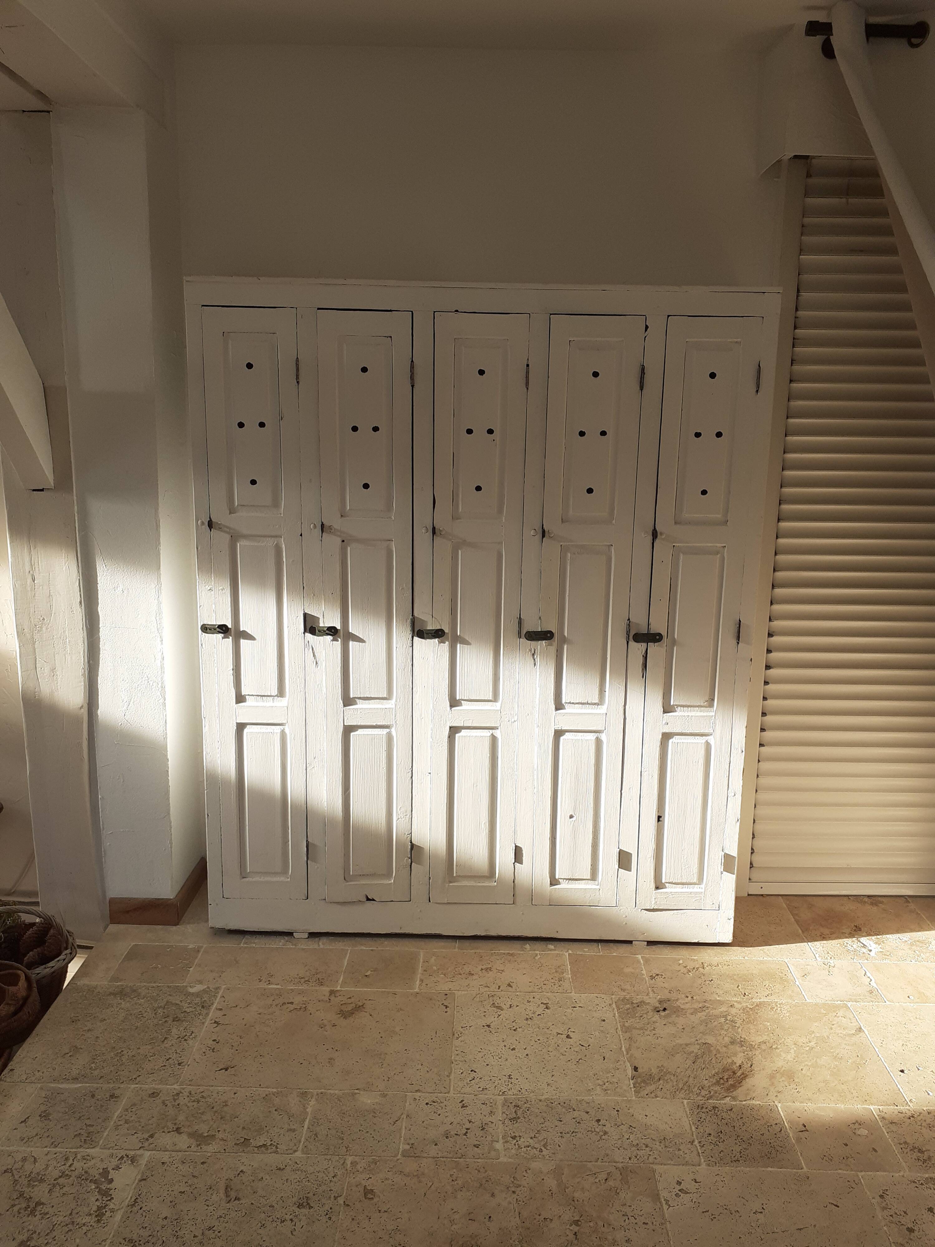 Old workshop locker room