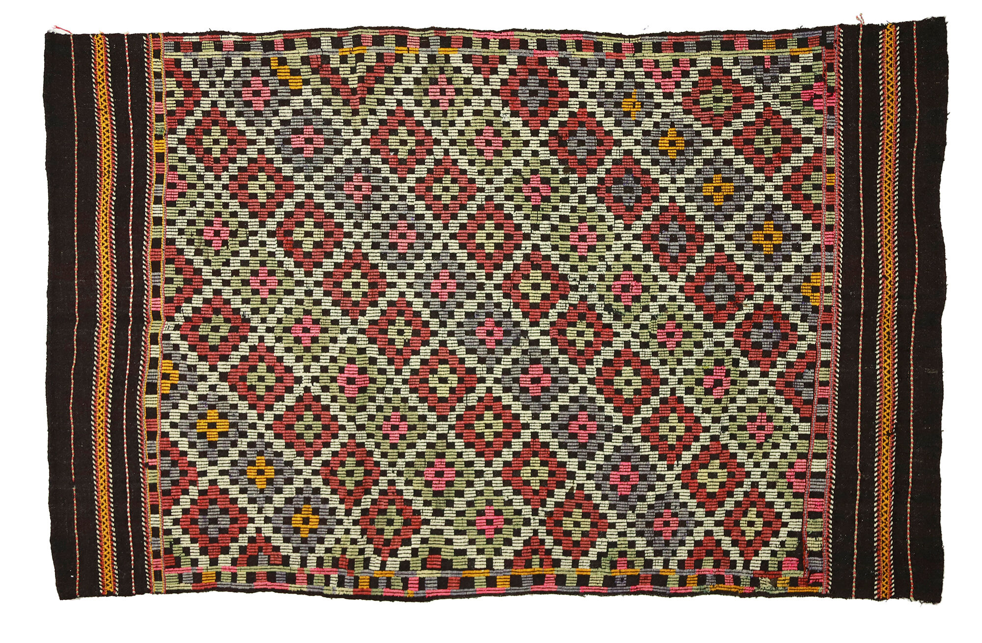 Anatolian handmade kilim rug 250 cm x 160 cm