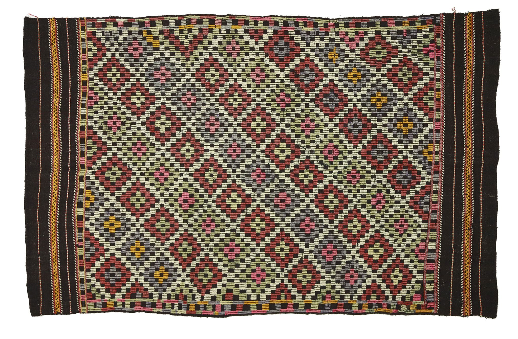 Anatolian handmade kilim rug 250 cm x 160 cm