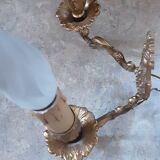 Pair of gold bronze appliques - year 60