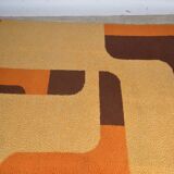 Vintage space age rug 1970