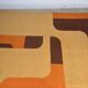 Tapis space age vintage 1970