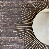 Sun mirror 1960 rn gilded metal