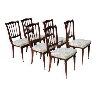 Lot de 6 chaises Napoléon III