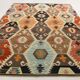 Turkish Multicolor Tribal Vintage Kilim Rug, 298x392Cm