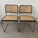 Pair of Marcel Breuer Cesca B32 chairs