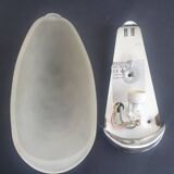 Vintage chrome wall light