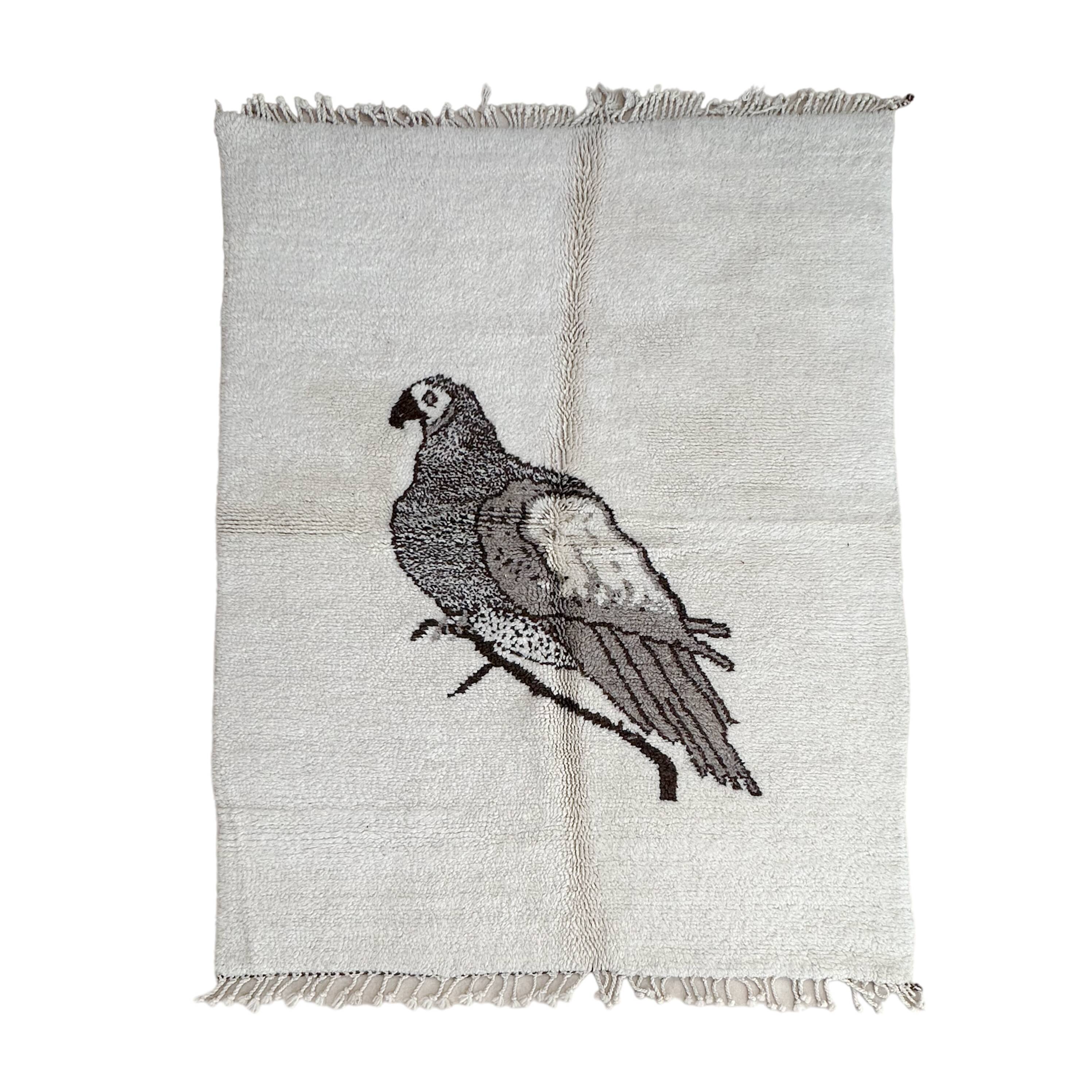 Beni M'Rirt Moroccan Rug - 202 x 153 cm