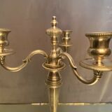 Louis XVI-style silver bronze chandelier