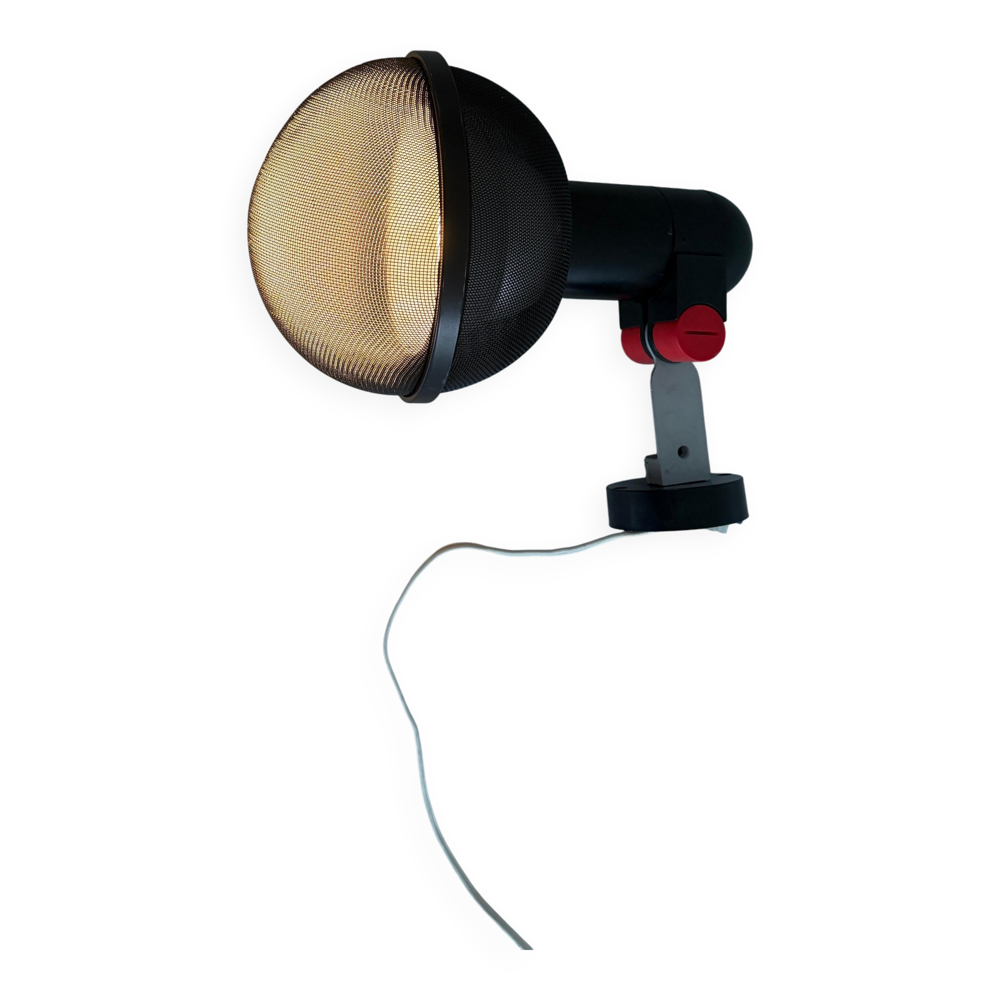 Wall light for microphone by Roger Tallon for Erco Leuchten, 1970s, Germany.