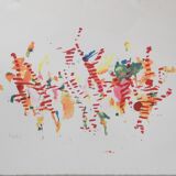 Alighiero Boetti, Saltando di Palo in Frasca, 48-50, Serigrafia