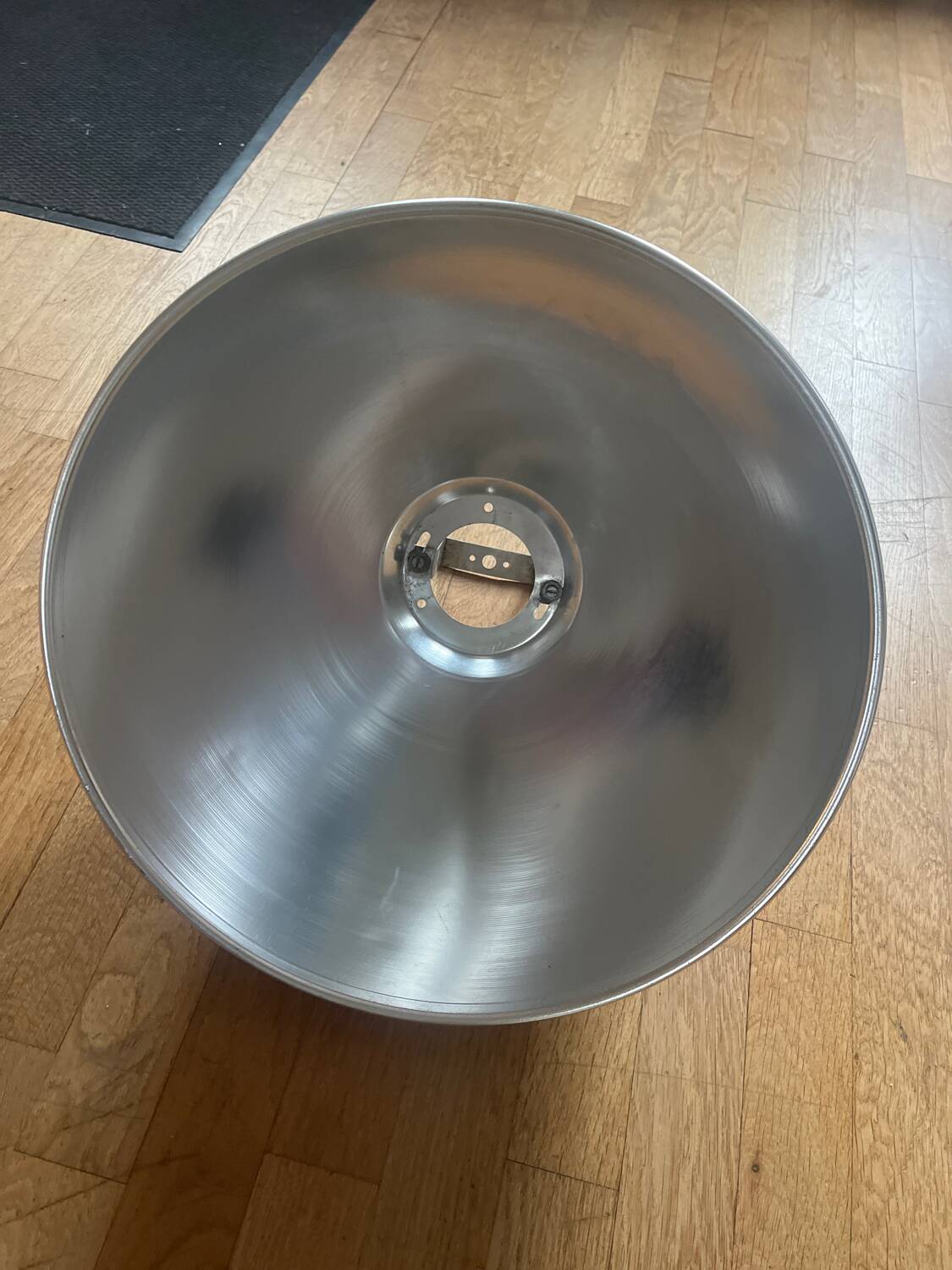 Vintage industrial metal suspension