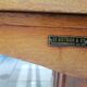 Old oak desk. De dietrich and Cie. 1950