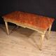 Table laquée et peinte de style Louis XVI du 20e siècle