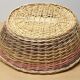 Wicker laundry basket