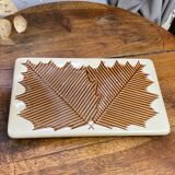 Verceram ceramic tray and butter dish