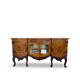 Buffet en noyer burr italien, années 1930.