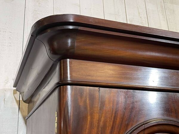 Armoire dressing Victorienne en acajou 19ème