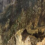 Mountain landscape, Tyrol Eduard Boehm 19th century oil on canvas