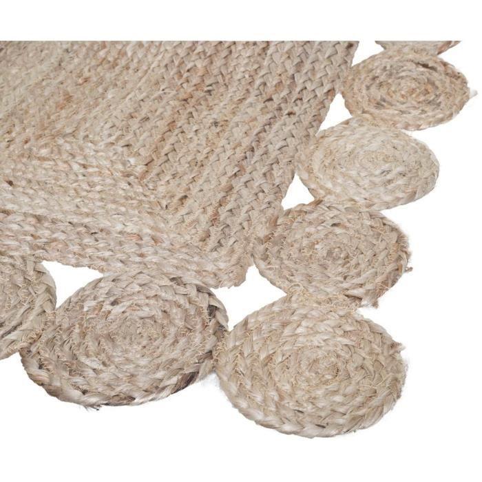 Jute entrance mat 60x90 cm