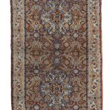 Tapis Vintage Indo-Tabriz en Laine (60cm x 177cm), Années 1970