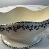 Terre de Fer floral sauceboat with Barbeaux