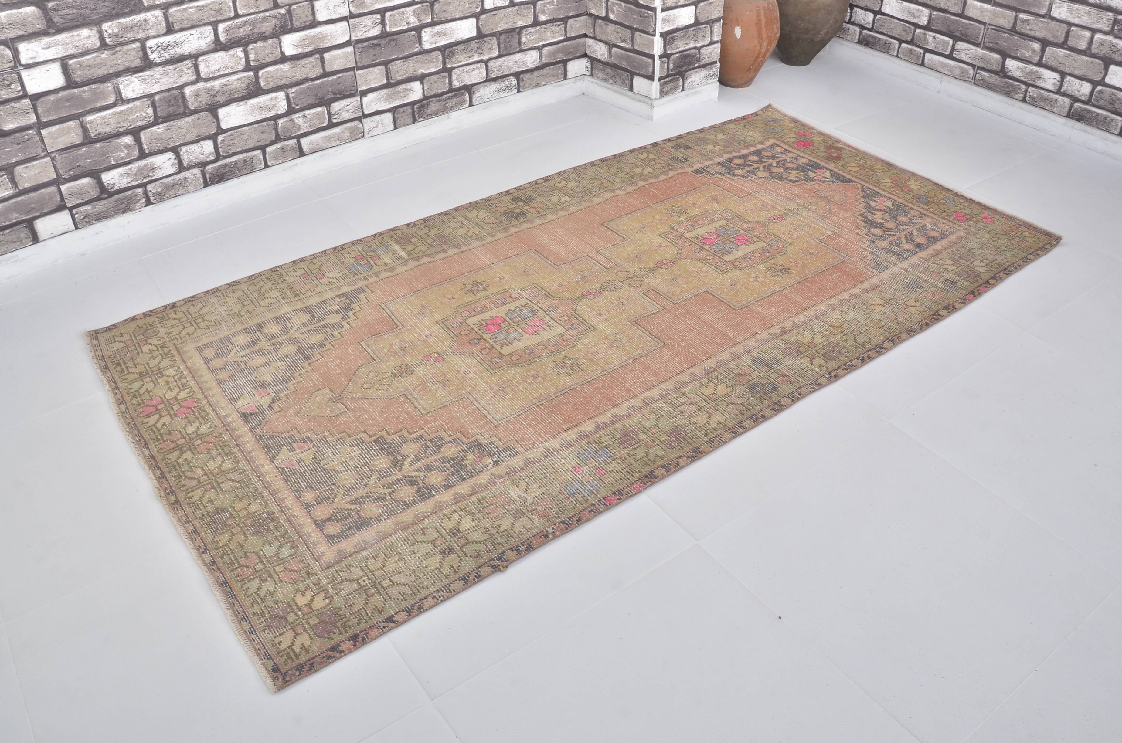 Floor Oushak Vintage Handmade Rug
