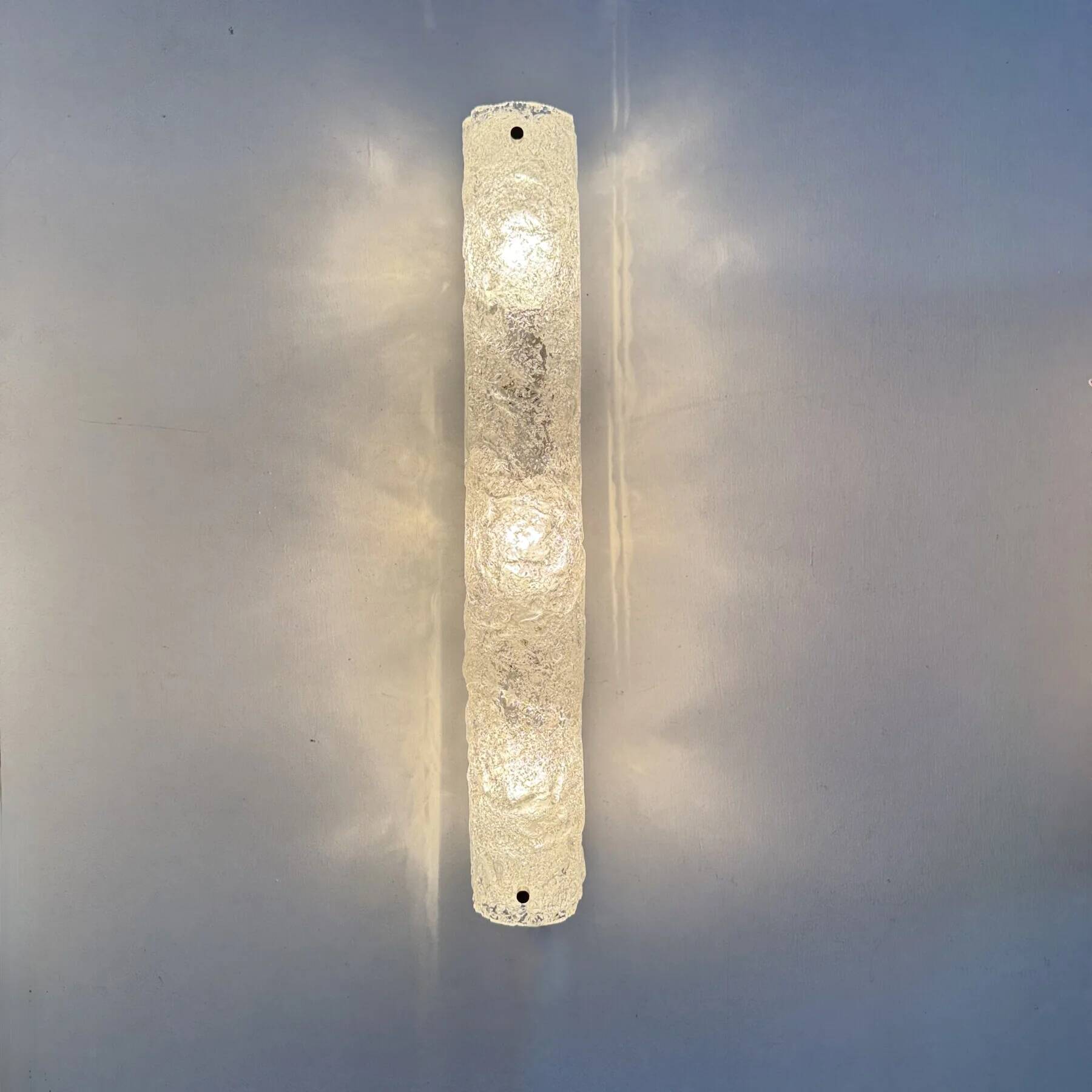 Mid-century design Murano glass wall sconces, Germany, 1970s