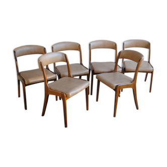 Ensemble de 6 chaises Self vintage