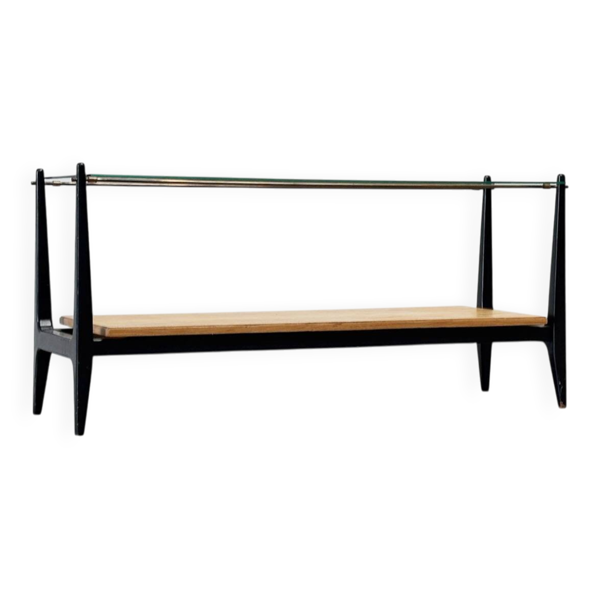 Italian glass coffee table