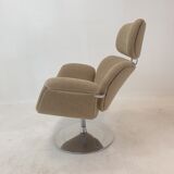 Fauteuil tulipe et pouf par Pierre Paulin pour Artifort, années 1980