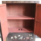 Chinese wardrobe, with mother-of-pearl inlays