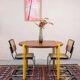 Vintage Teak Round Dining Table, Mid Century Danish