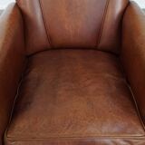 Sheepskin Art Deco Armchair