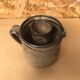Old Vintage Brown Stoneware Carafe Refresher Pitcher