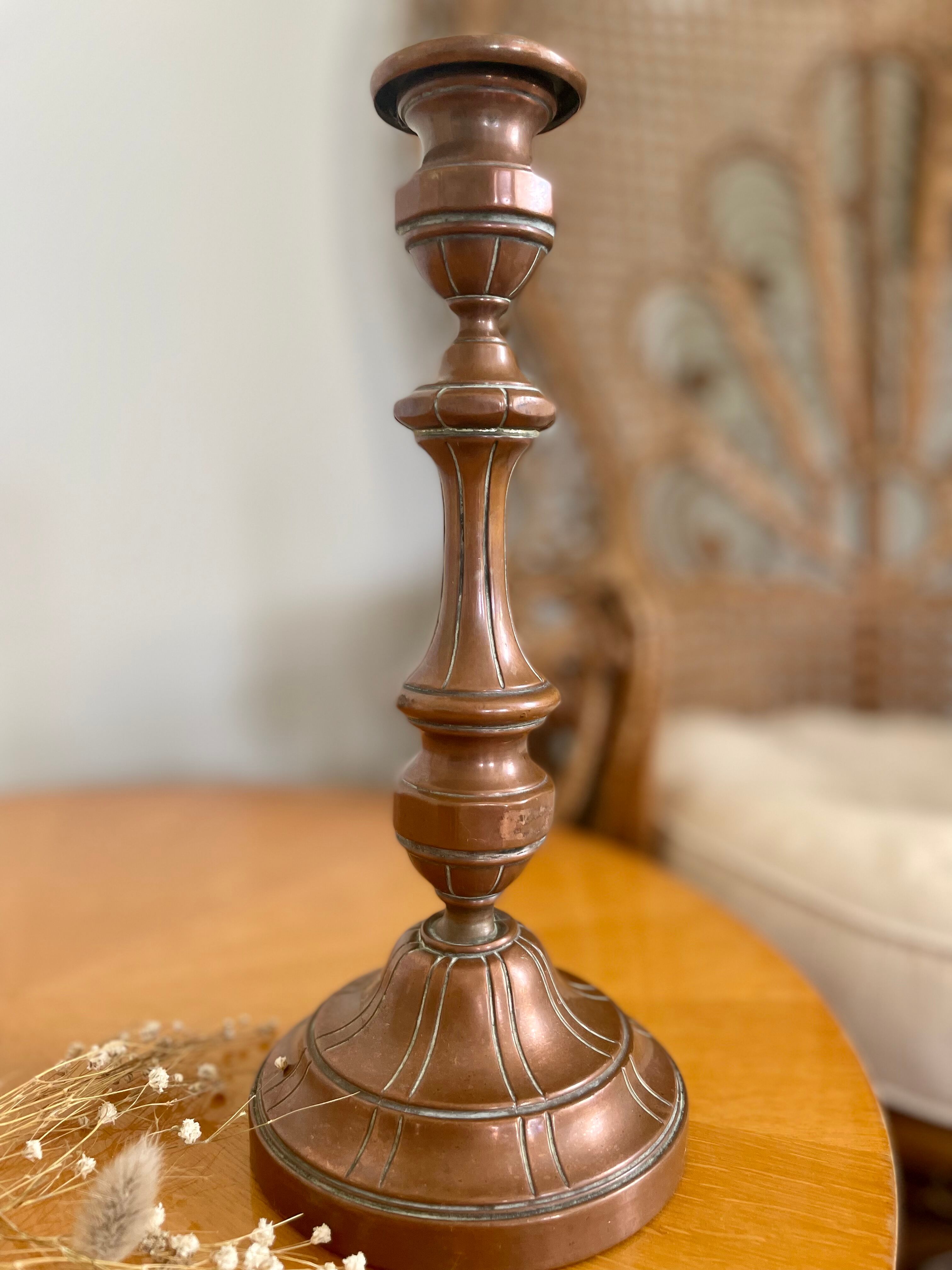 Old candle holder