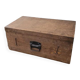 Suitcase, wooden trunk