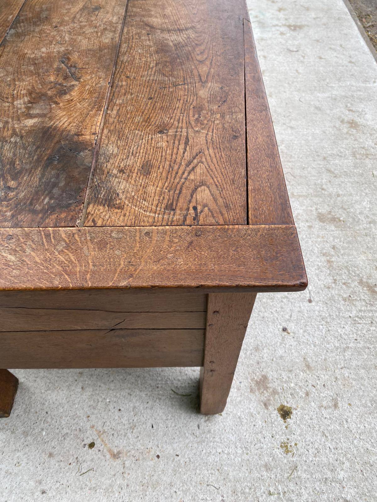 Antique 19th century solid oak wood hut