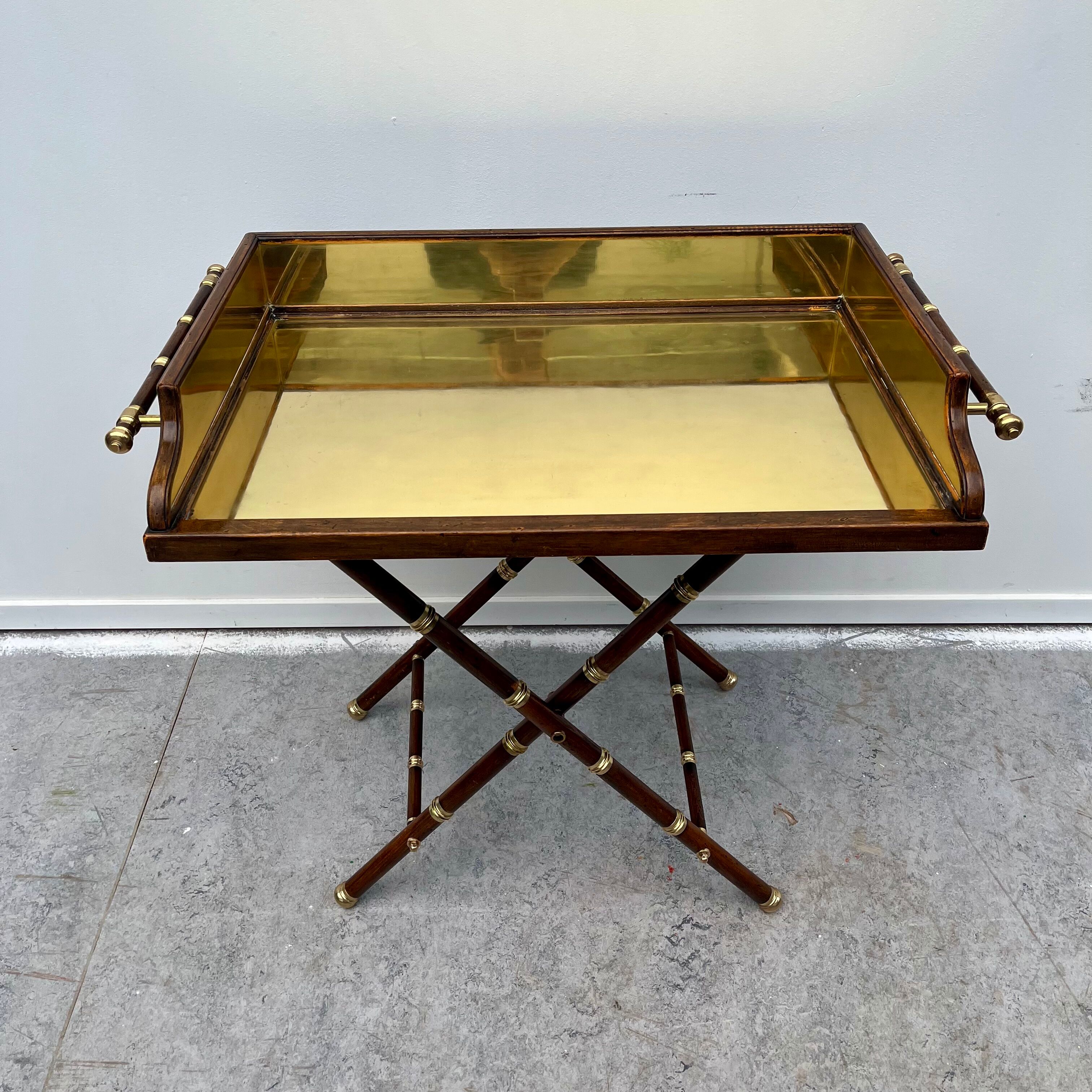 XIXth century butler tray