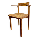 Chaise de salle à manger en bois massif (plusieurs pièces en stock)