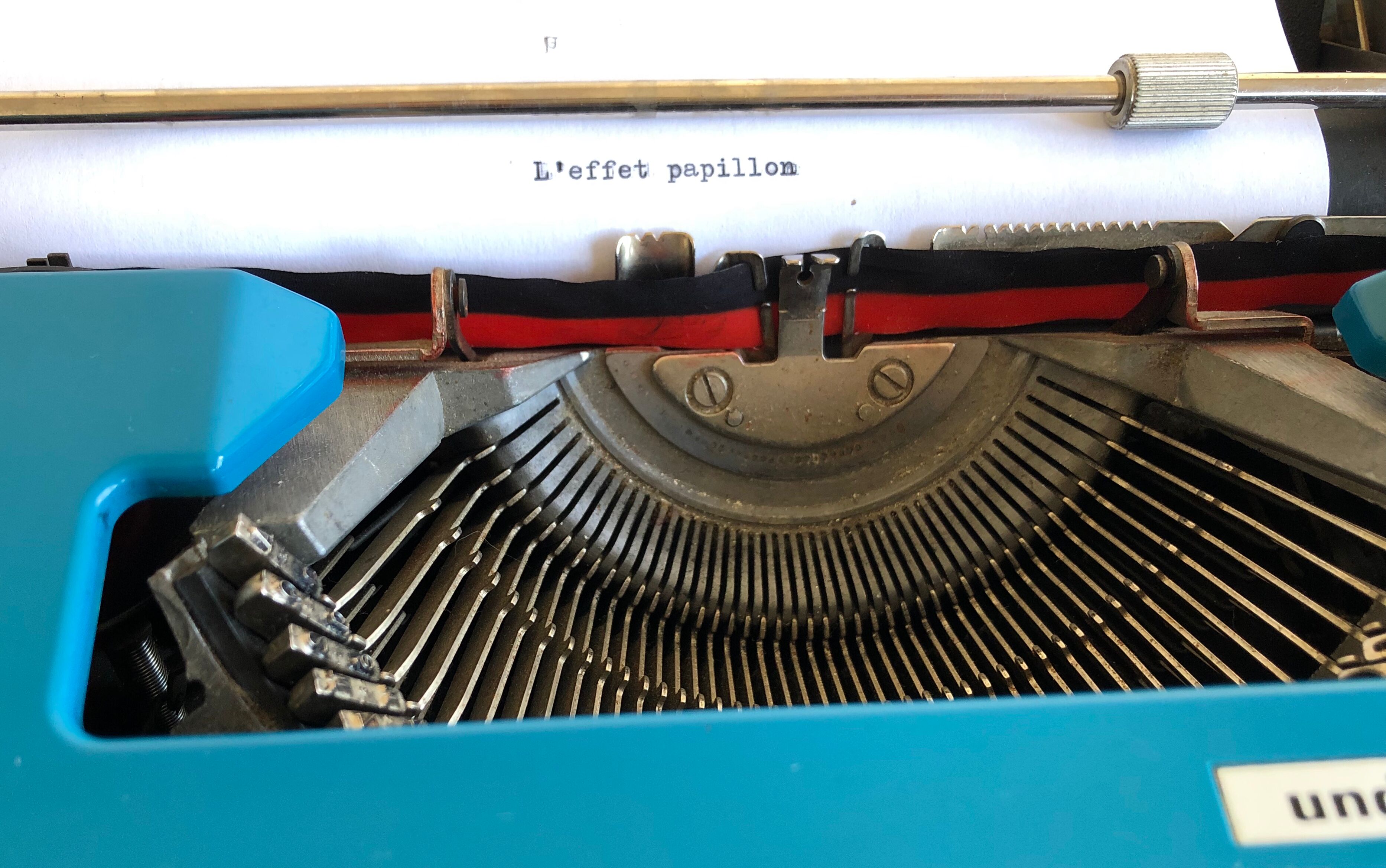 Underwood 315 typewriter from 1968