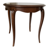 Louis XVI table / pedestal table in solid wood