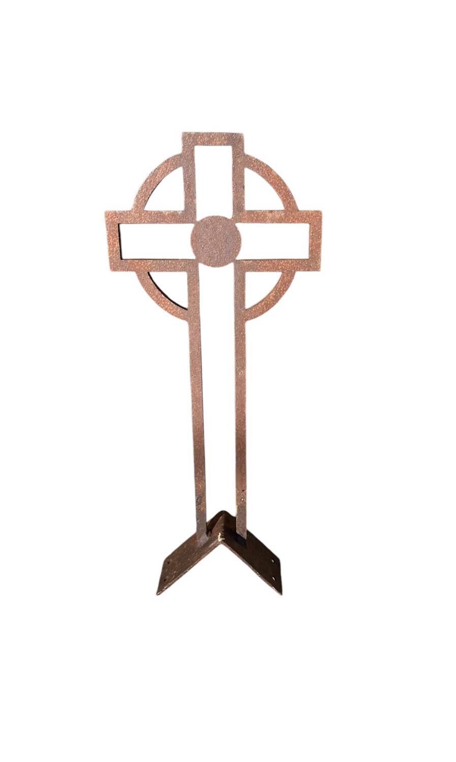 Large religious Celtic cross