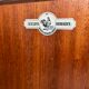 Vintage secretary desk English, Sutcliffe of Todmorden