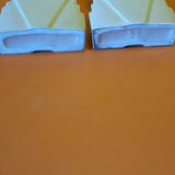 2 art deco vases