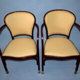 Antique sofa set Kohn No.717, design by Gustav Siegel
